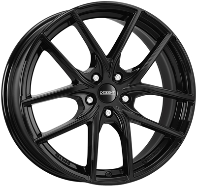 470540 DEZ TOB 7017511450 Dezent TO fælg, 7x17 ET50, 114.30/5, Ø67, black Dezent