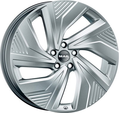 451456 MAK ELM 7519511250 Mak Electra fælg, 7.5x19 ET50, 112.00/5, Ø57, Light Titan MAK