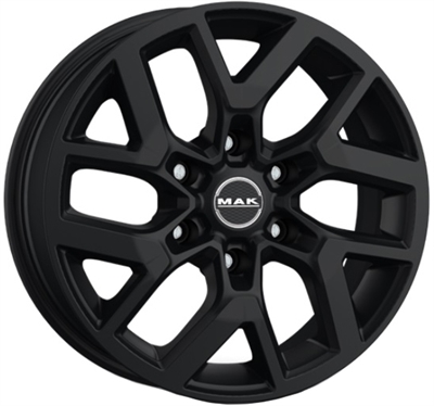 473221 MAK GMB 6516612550B MAK Gravel fælg, 6.5x16 ET50, 125.00/6, Ø74, matt black MAK