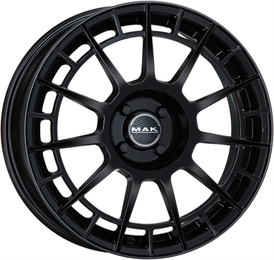 473591 MAK NTTGB 75185114B MAK Ntt fælg, 7.5x18 ET45, 114.30/5, Ø76, gloss black MAK