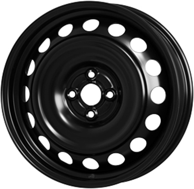 468883 STÅL 9616 Stålfælg 5.0x17 4x100.00 ET40 CB54 ALC 9616 / MWD 17046 / Stålfælge