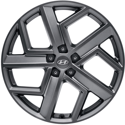 478457 ALU HYU AL400ADE20GR Hyundai AL400ADE20GR fælg, 8.5x20 ET54, 114.30/5, Ø67, Graphite (inkl. kapsel) Hyundai