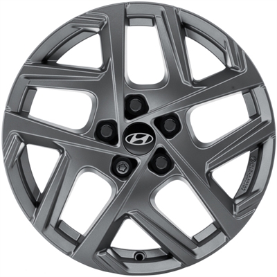 481484 ALU HYU BE400ADE07GR Hyundai Balsan BE400ADE07GR fælg, 7x17 ET50, 114.30/5, Ø67, Graphite Hyundai