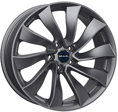 484348 MAK SOG 8518511440 Mak Solar fælg, 8.5x18 ET40, 114.30/5, Ø64, Gloss gun metallic MAK