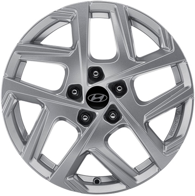 482786 ALU HYU BE400ADE07 Hyundai BE400ADE07 fælg, 7x17 ET50, 114.30/5, Ø67, Silver Hyundai