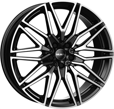 484434 MAK ST7 9020511235B MAK Sturm fælg, 9x20 ET35, 112.00/5, Ø66.6, Black mirror MAK