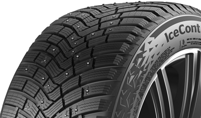 481236 195/65-15 CON 41 Conti IceContact 3 Studded  95T  - Pigdæk (spike/dubb) Continental Conti IceContact 3 Studded  95T