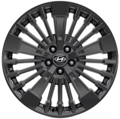490853 ALU HYU P7F40AK020 Hyundai P7F40AK20 fælg, 8.5x20 ET, 114.30/5, Ø67, Black Hyundai
