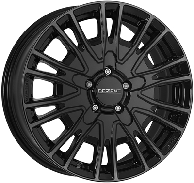 491848 DEZ KEB 7017511445 Dezent KE fælg, 7x17 ET45, 114.30/5, Ø66, Black Dezent