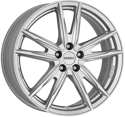 492043 DEZ KFS 7518511445B Dezent KF fælg, 7.5x18 ET45, 114.30/5, Ø67, Silver Dezent