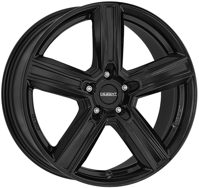 492198 DEZ KGB 7518511445 Dezent KG fælg, 7.5x18 ET45, 114.30/5, Ø67, Black Dezent
