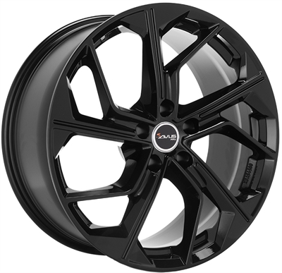 497497 AVU 522B 8519511245B Avus Racing AC-522 fælg, 8.5x19 ET45, 112.00/5, Ø57.1, Black Avus Racing