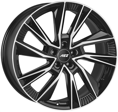 495504 AEZ HAD 9521511237 AEZ Havanna fælg, 9.5x21 ET37, 112.00/5, Ø66.6, Black/polished AEZ