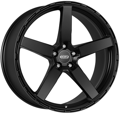 496058 DOT MBB 8019511245 Dotz Marina Bay fælg, 8x19 ET45, 112.00/5, Ø70, Black matt Dotz