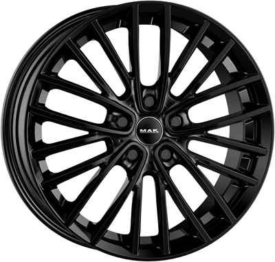 494902 MAK CH 7518511242C MAK Chelsea fælg, 7.5x18 ET42, 112.00/5, Ø66.6, Gloss black MAK