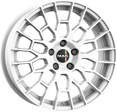 495064 MAK APXGW 701849835 MAK Apx fælg, 7x18 ET35, 98.00/4, Ø58, Gloss white MAK
