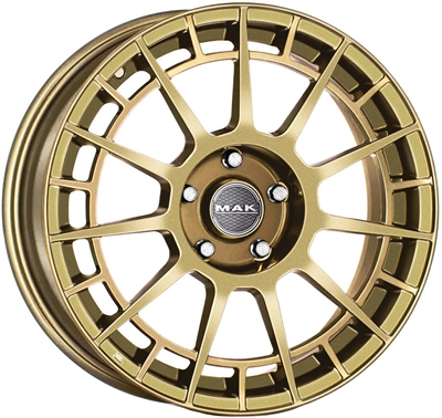 499038 MAK NT2 701749835 MAK Ntt fælg, 7x17 ET35, 98.00/4, Ø58, Gold MAK