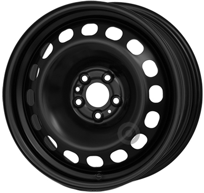 500352 STÅL 6431 Stålfælg 7x16 4x108 ET42 ALC 6431 / KSW 16039 / Stålfælge