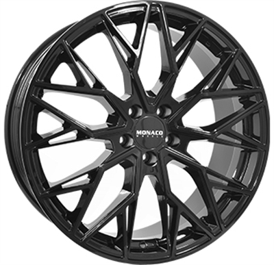 500400 MC G15GB 8019510845B Monaco Grandprix 15 fælg, 8x19 ET45, 108.00/5, Ø73, Gloss black Monaco