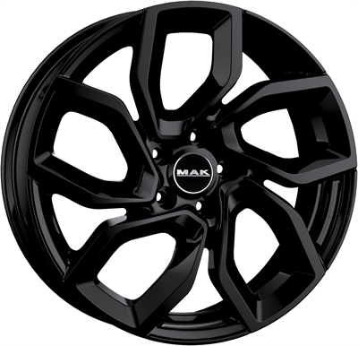 484137 MAK AP1 7517510845B MAK Apollo fælg, 7.5x17 ET45, 108.00/5, Ø65, Gloss black MAK