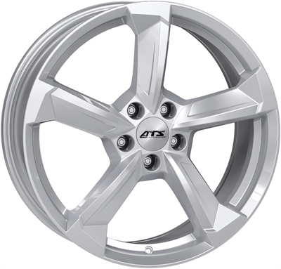440214 ATS AUS 8018511239B ATS Auvora fælg, 8x18 ET39, 112.00/5, Ø66.3, silver ATS