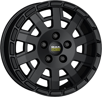 504978 MAK LGB 7518511245 MAK Legend fælg, 7.5x18 ET45, 112.00/5, Ø66.6, Matt black MAK